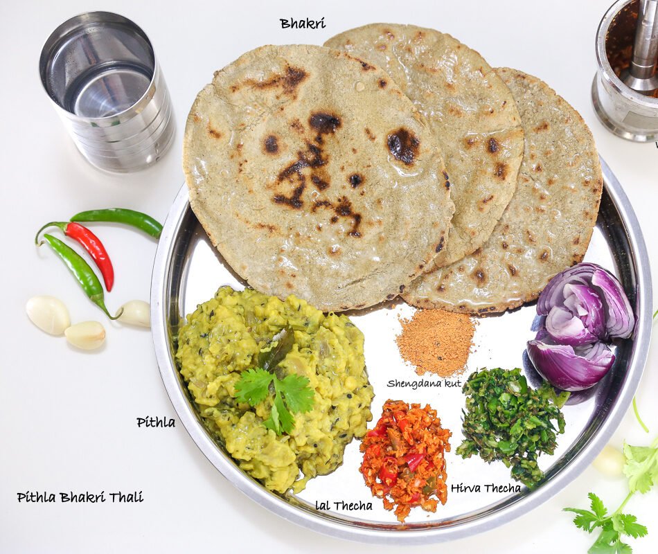 Pithla Bhakri